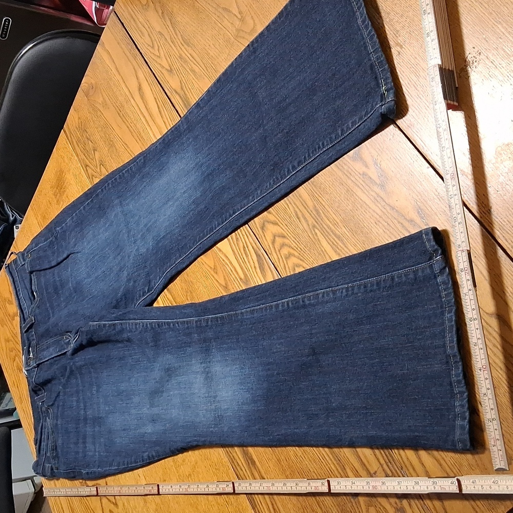 LEVI'S STRAUSS 515 Jeans 14M 32 X 32 Womens BLUE BOOT CUT Used  Preowned WESTERN
